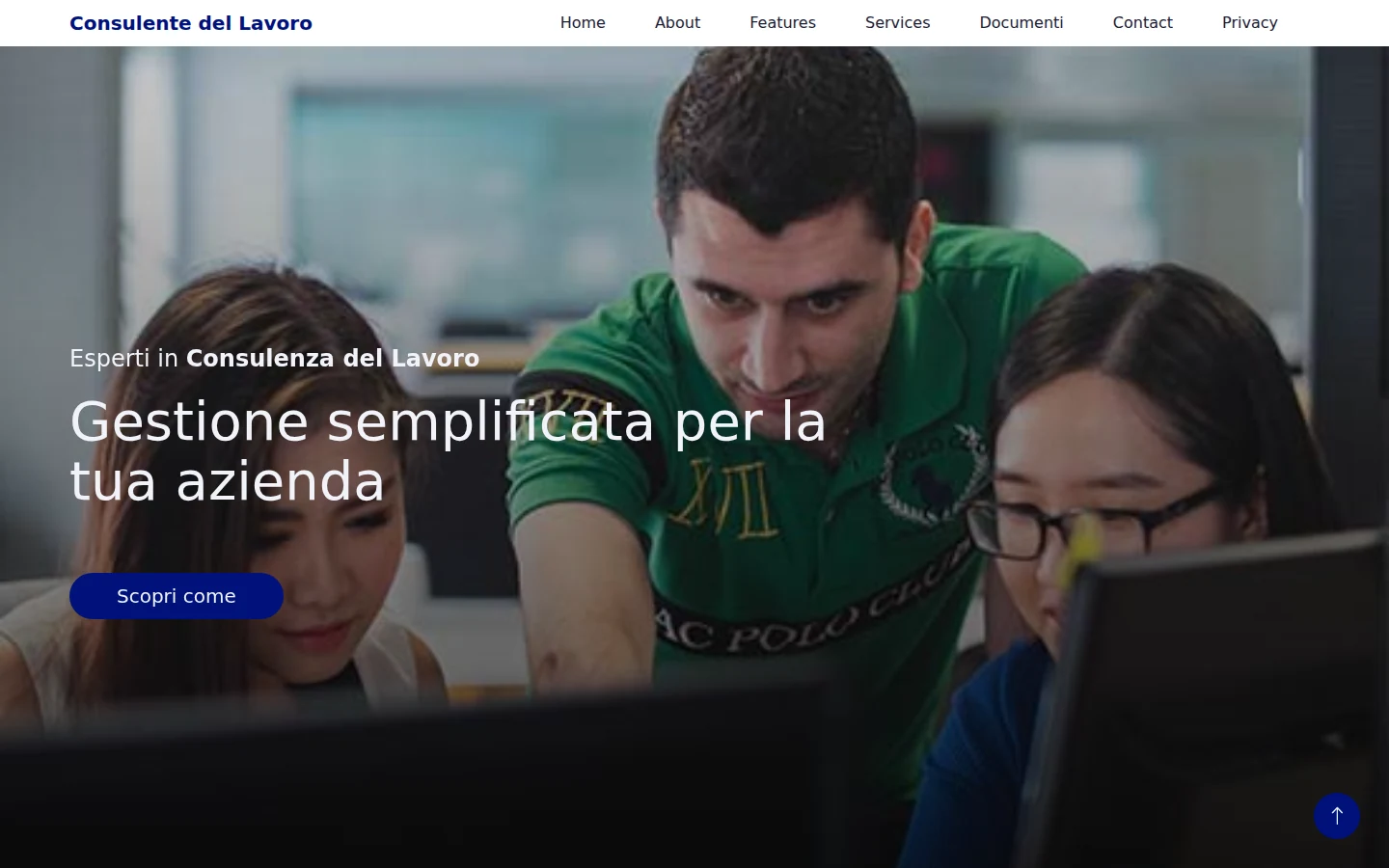 Screenshot of Consulente del Lavoro